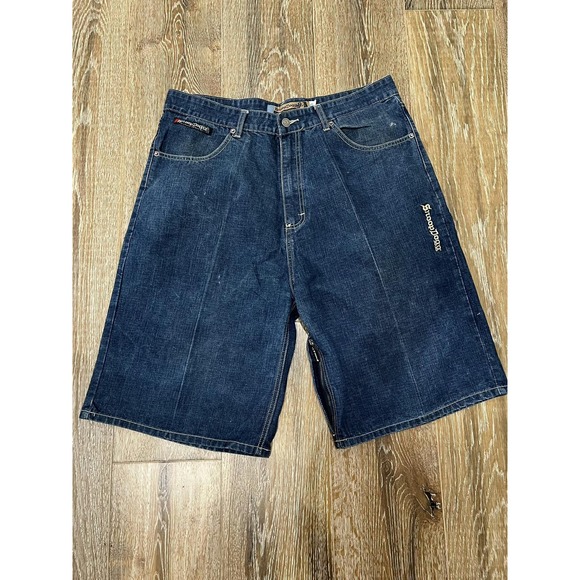 Vintage | Shorts | Vintage Y2k Snoop Dog Denim Jorts Shorts | Poshmark